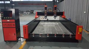 黄冈英山县HW-1825双头重型浮雕石材雕刻机